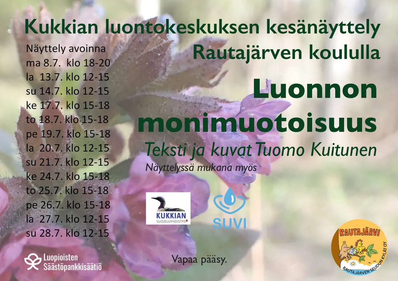 Luonnon monimuotoisuus näyttely