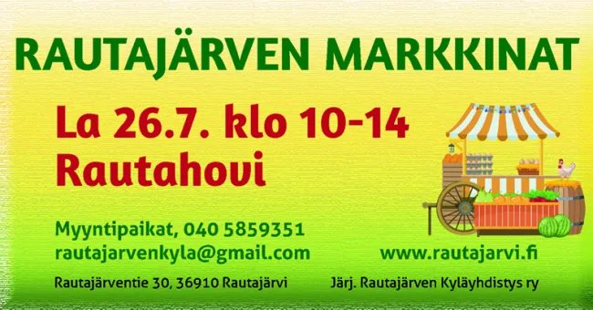 RAUTAJÄRVEN MARKKINAT 2025