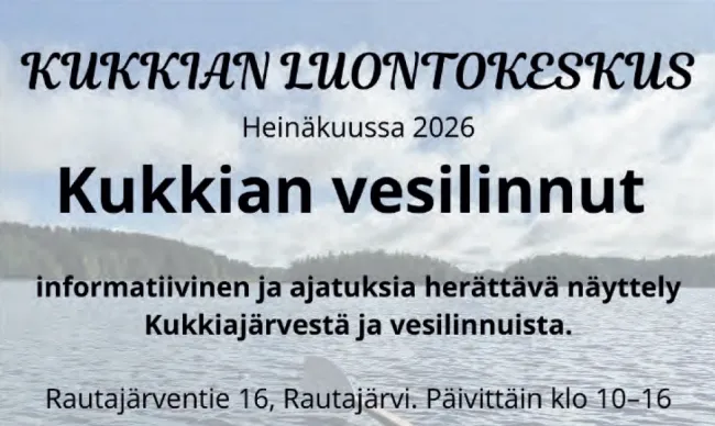 Kukkian vesilinnut näyttely